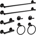 BGL Bathroom Hardware Set Oil-Rubbed Bronze Bath Towel Bars Adjustable Expandable Bathroom Accessory Set Towel Racks 8-Pieces Wall Mount by BGL