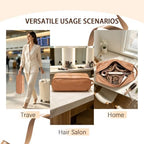 Hair Tools Travel Bag 5-Piece Set, Brown - Image 7