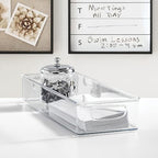 iDesign Slim Extra Long Clear Storage Bin, 4-Pack - Image 6