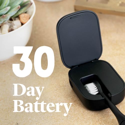 Made By Dentists PRO-X UV Toothbrush Sanitizer Clip - 5-Minute UV-C Cycle, 30-Day Battery, Universal Fit for Manual & Electric Toothbrushes, TSA-Friendly, Portable, Black - Image 2