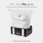Compactor XXL Vacuum Storage Bag & Semi-Rigid Box, Closet Organizer, 210L - Image 5