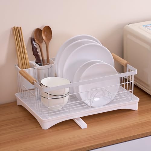 Dish Drainer Rack, Plate, Cutlery, Pots, and Pans - Image 6