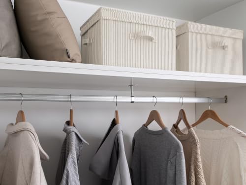 StorageWorks Fabric Storage Bins with Lids, Closet Storage Bins - Image 4