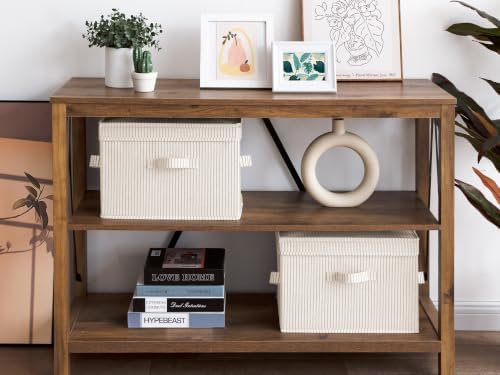 StorageWorks Fabric Storage Bins with Lids, Closet Storage Bins - Image 6