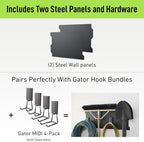 GATOR MAGNETICS 2 Pack Steel Wall Panels 16.75 x 12 in, Garage Organizer - Image 5