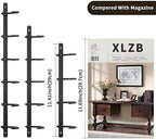 WINCASE Bronze Towel Hooks, Bathroom Rail Hook Rack Wall Mounted, Antique Oil Rubbed Brass Cloth Coat Rack with 6 Hooks Farmhouse - Image 5