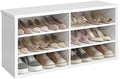 VASAGLE Shoe Bench, Storage Bench, 11.6 x 39.4 x 19.7 Inches by VASAGLEbySONGMICSHOME