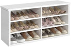VASAGLE Shoe Bench, Storage Bench, 11.6 x 39.4 x 19.7 Inches by VASAGLEbySONGMICSHOME