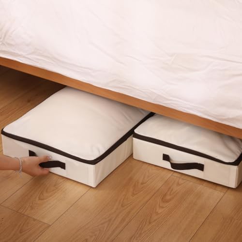 3PCS Low Profile Under Bed Storage Containers, Under Bed Storage Bins - Image 4