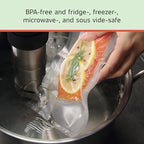 FoodSaver Custom Fit Airtight Food Storage and Sous Vide Vacuum Sealer Bags, Perfect for Meal Prep and Sous Vide Cooking, 8in x 20ft (Pack of 12) - Image 5