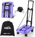 GtIiFmTe Foldable Hand Truck, Lightweight Luggage Cart for Airport Car Seat by GtIiFmTe