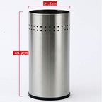 Umbrella Storage Bucket Indoor Umbrella Stand Organizer Stainless Steel Small Holder with Draining for Entryway Home Office Lobby - Image 6