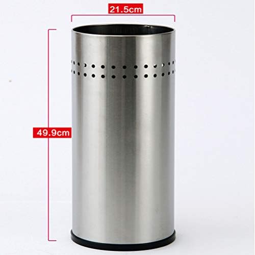 Umbrella Storage Bucket Indoor Umbrella Stand Organizer Stainless Steel Small Holder with Draining for Entryway Home Office Lobby - Image 6