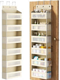 AQOOA 6-Tier Over The Door Organizer 44 lbs Capacity fit Standard Doors by Aqooa