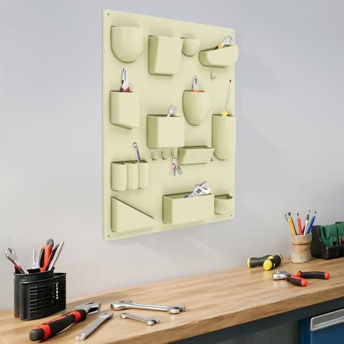 Creative Wall Storage Rack ABS Multi-Grid Storage (Green) - Image 6