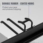 Aking Ace Wall Mount Tool Storage Rack, Adjustable Garden Tool Organzier - Image 5