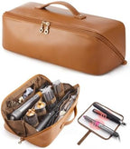 BAGSMART Hair Tools Travel Bag for Shark Flexstyle, Vegan leather by BAGSMART