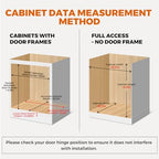 Pull Out Drawers for Cabinet Wood 30" W x 23" D Slide Out Organizer - Image 3