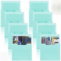 Gilprop 8 Pack Magnetic File Folder Holder for Whiteboard Classroom Storage by Gilprop
