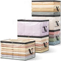 Lifewit 6 Pack Clear Clothes Storage Bags, 90L Blanket Storage with Zipper by Lifewit