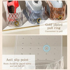 Shoe Slots Organizer, 15 Pack - Adjustable Shoe Stacker for Closet Storage, Clear Double Layer Space Saver, Durable and Stackable Shoe Holder for Sneakers Heels and Flat - Image 4