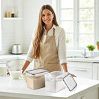 Sorbus Air Tight Pantry Storage Containers, with Lids (6 Pack) - Image 7
