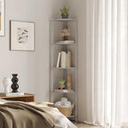 SUNMORY 5 Tier Corner Shelf, 65" Tall Corner Shelves for Living Room Decor - Image 5