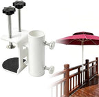 Upgrade Patio Umbrella Clamp Clip, Fit Balcony Railings, 1 Pcs by Unknown