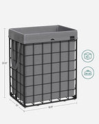SONGMICS Laundry Hamper, Collapsible, 23.8 Gal. (90L) - Image 5
