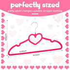 Qunclay 50 Pcs Heart Hangers with 360 Degree Swivel Hook - Image 2