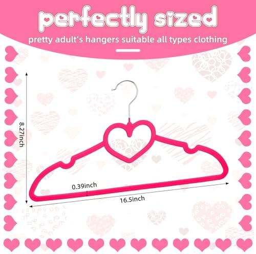 Qunclay 50 Pcs Heart Hangers with 360 Degree Swivel Hook - Image 2
