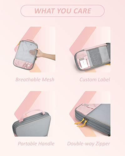 BAGSMART Compression Packing Cubes for Travel Essentials - Image 4