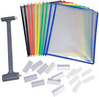 Ultimate Office ADD-ON for AdjustaView EXPANDABLE Desk Organizers, CL Pkts by UltimateOffice