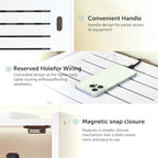 WiFi Router Storage Cabinet, WiFi Box Hider with Cable Management - Image 5