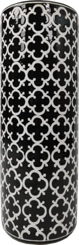 24''H Porcelain Ceramic Umbrella Stand Umbrella Holder by LANDCHY