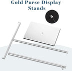 Leinuosen 4 Pcs Tabletop Purse Display Stand Metal T Bar Display - Image 4