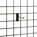Econoco Gridwall Display Hooks, 96 Pack, Black, 10in - Image 2