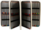 384 Slots Pencil Case, 4-Layer Organizer with Shoulder Strap - Image 3