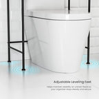 Home Zone Living Over-the-Toilet Bathroom Storage Cabinet Organizer - Image 6