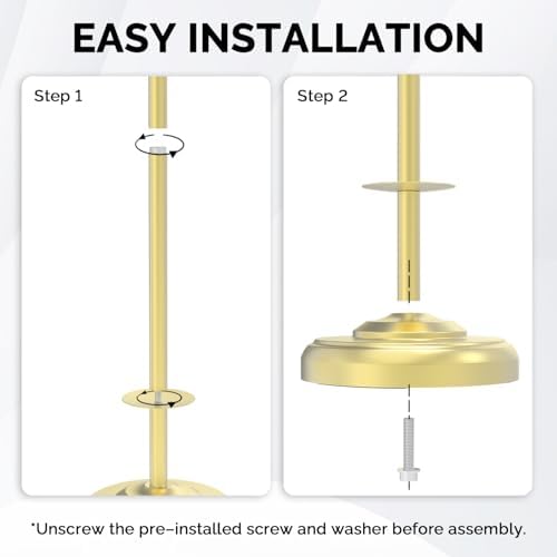 Gold Toilet Paper Holder Stand with Storage for 4 Extra Rolls - Image 7