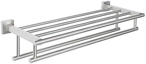 Alise Double Towel Rack for Bathroom Wall Mounted 20 Inch,Brushed Nickel by Alise