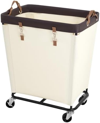 StorageWorks 210L Laundry Basket with Wheels, Rolling Hampers for Clothing by StorageWorks