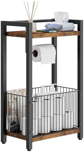 IBUYKE Toilet Paper Holder Stand Bathroom Tissue Roll Dispenser UTLJ020H by IBUYKE