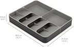 Joseph Joseph DrawerStore Expanding Flatware Cutlery, Utensil & Gadgets Organiser, Expandable in Drawer Space Saving Tray- Grey - Image 4