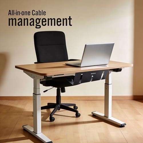 Under Desk Cable Management Tray,17" Cable Organizer,Power Strip Holder - Image 4