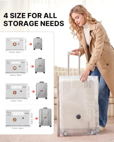 VINTAR 16 Pack Vacuum Seal Bags for Clothing Travel with Cordless Pump - Image 5
