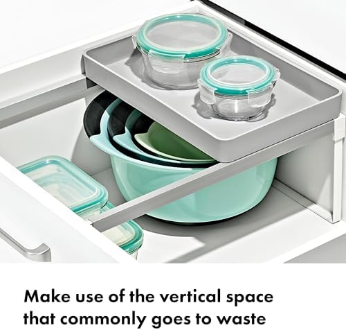 OXO Good Grips Adjustable Deep Drawer Organizer, Utensil Holder Drawer - Image 2