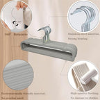 Grey Velvet Hangers Non-Slip 20 Pack Felt Hangers for Pants Trouser Hanger - Image 5