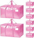8 Pack Heavy Duty Waterproof Moving Bags, Foldable Totes by Unknown
