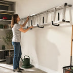 4 Pack Heavy Duty Garage Storage Hooks, 55 LB Capacity, 15 Inch Metal Wall Mount Hanger, Hanging Storage Rack, for Kayaks, Surfboards, Ladders, Bikes and More - Image 7